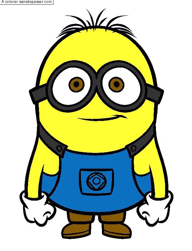 Coloriage Minion mignon