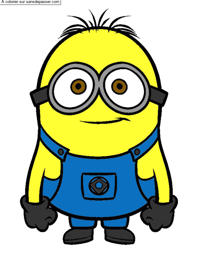 Coloriage Minion mignon