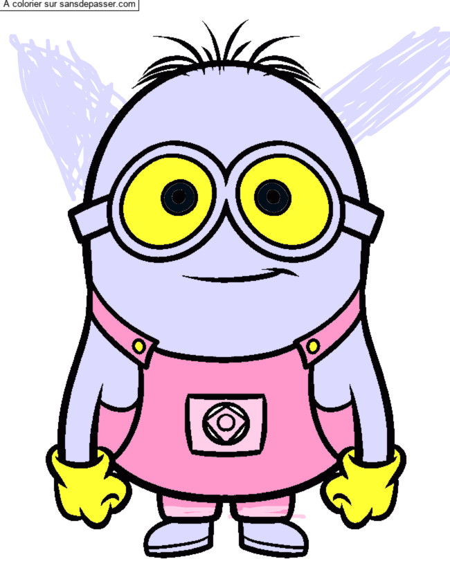 Coloriage Minion mignon