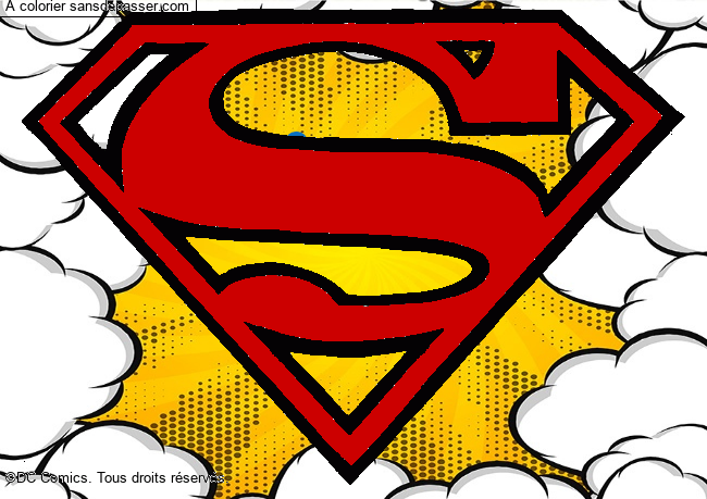 Logo Superman par un invité