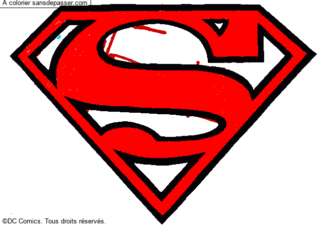 Logo Superman par un invité