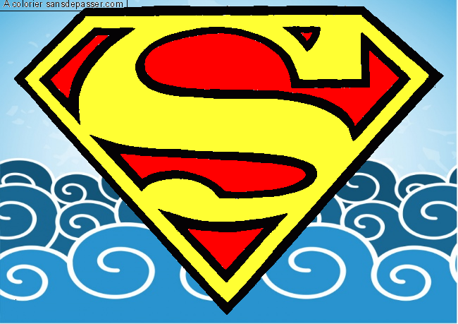 Logo Superman par un invité