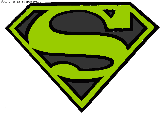 Logo Superman par un invité