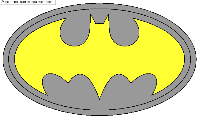 Logo Batman par jojo