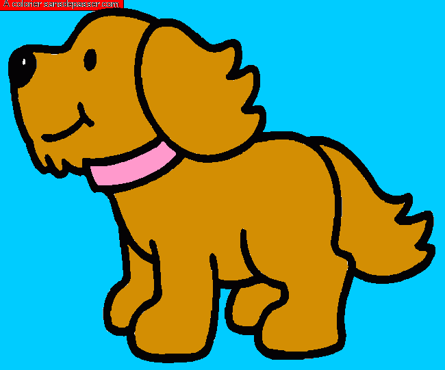 Coloriage Chien