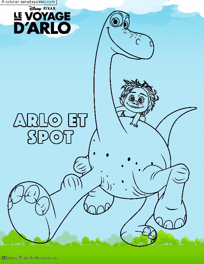 Arlo et Spot par un invité