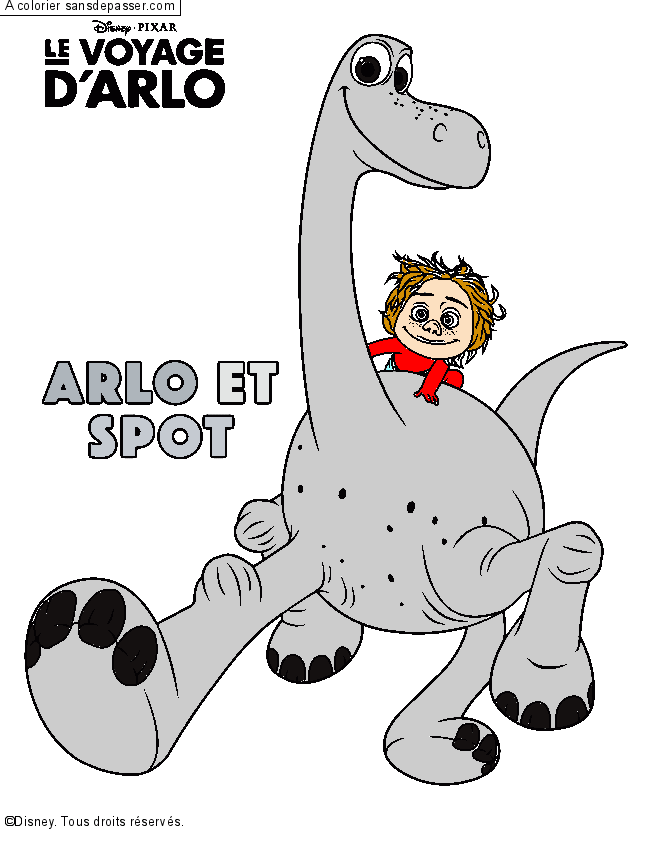 Arlo et Spot par un invité