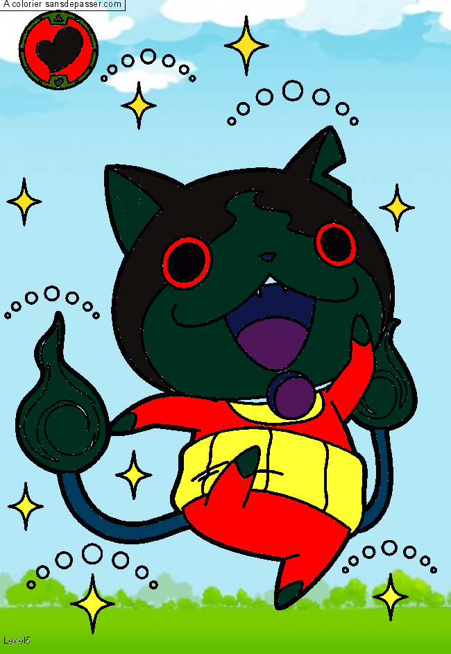 Coloriage Jibanyan