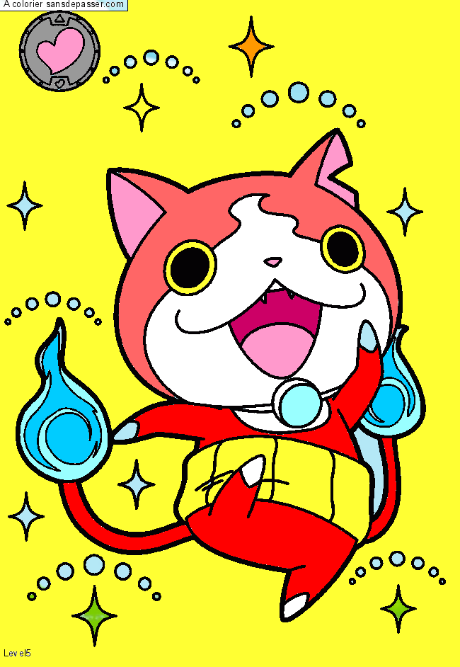 Coloriage Jibanyan