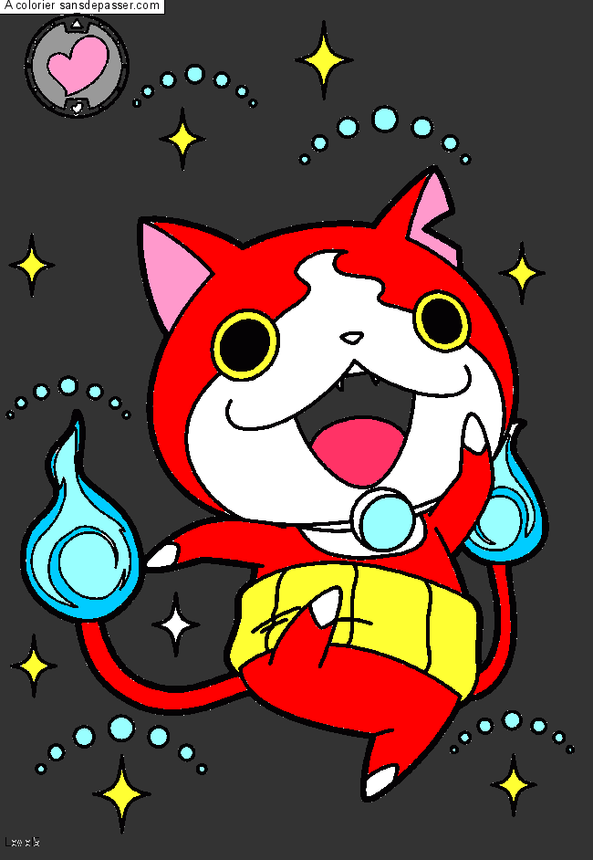 Jibanyan par un invité