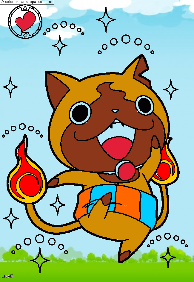 Jibanyan par un invité