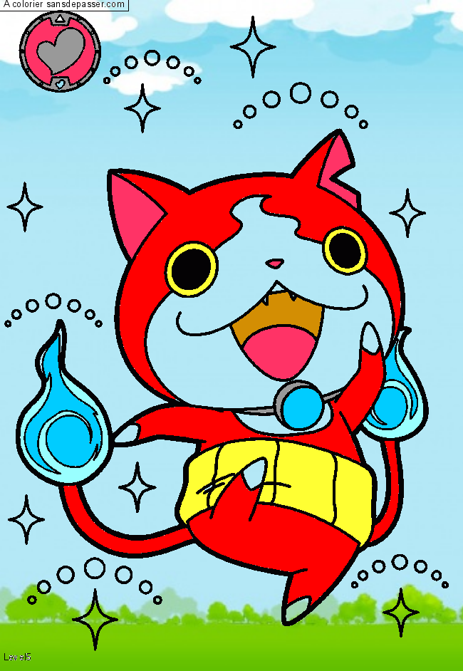 Jibanyan par un invité