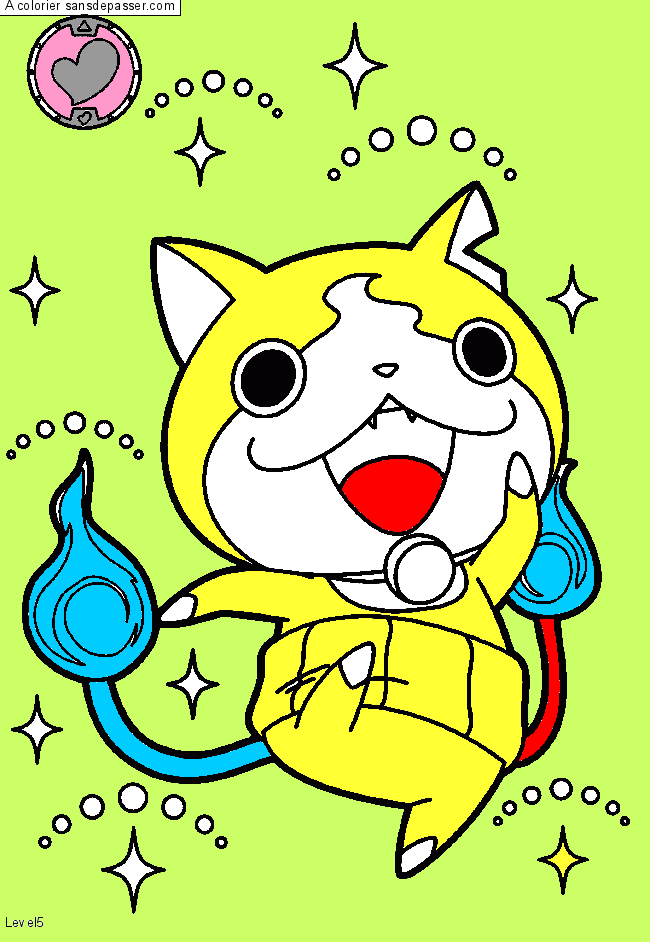 Dessin De Jibanyan - Dessin et Coloriage