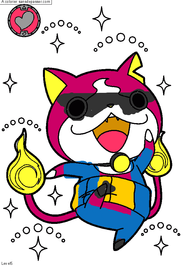 Jibanyan par un invité