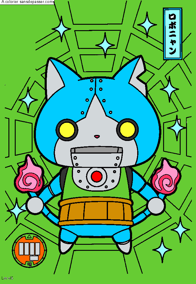 Coloriage Robonyan