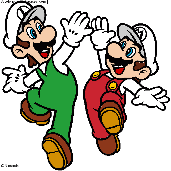 Mario et Luigi par un invité