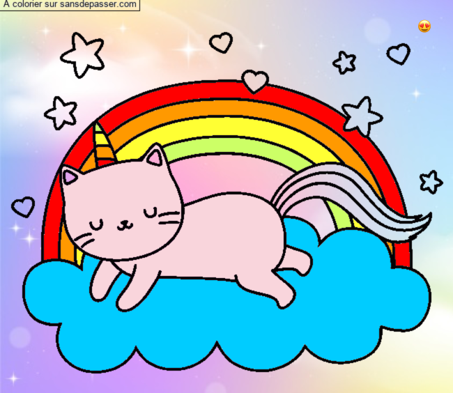 Chat Licorne par Lucie77176