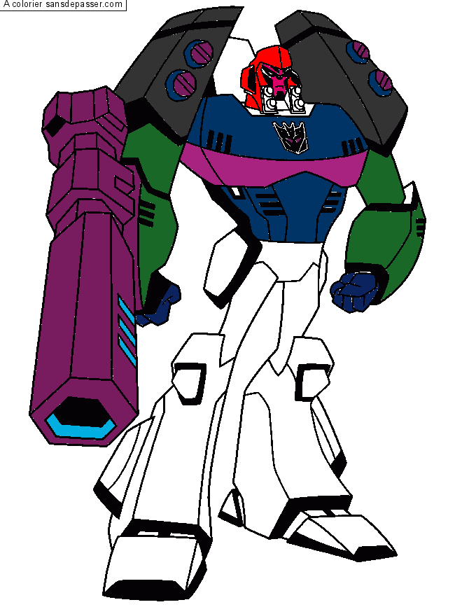 Coloriage Megatron